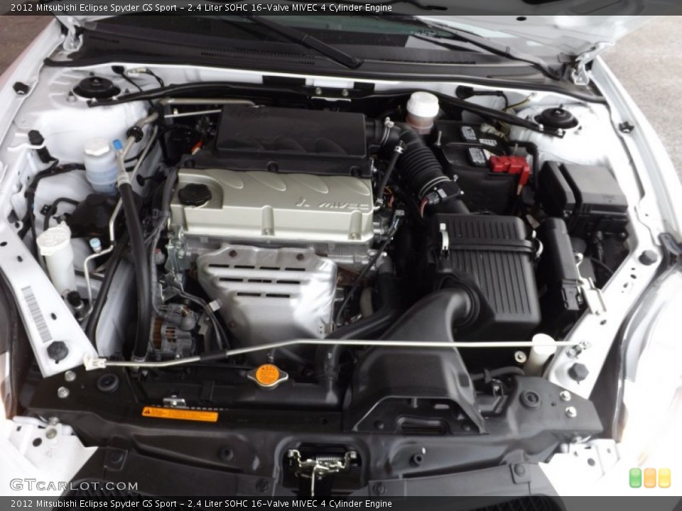 2.4 Liter SOHC 16-Valve MIVEC 4 Cylinder Engine for the 2012 Mitsubishi Eclipse #75591148