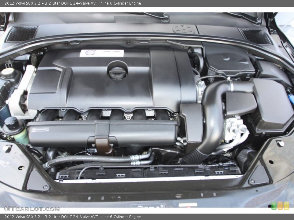 3.2 Liter DOHC 24-Valve VVT Inline 6 Cylinder Engine for the 2012 Volvo S80 #75597380