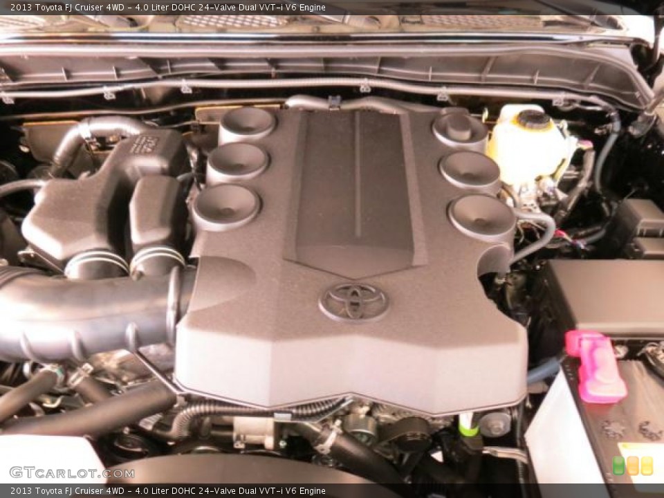 4.0 Liter DOHC 24-Valve Dual VVT-i V6 Engine for the 2013 Toyota FJ Cruiser #75616429
