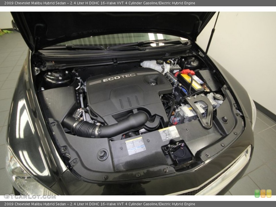 2.4 Liter H DOHC 16-Valve VVT 4 Cylinder Gasoline/Electric Hybrid Engine for the 2009 Chevrolet Malibu #75633048