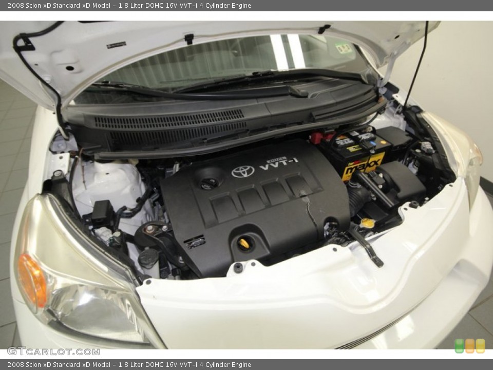 1.8 Liter DOHC 16V VVT-i 4 Cylinder Engine for the 2008 Scion xD #75633761