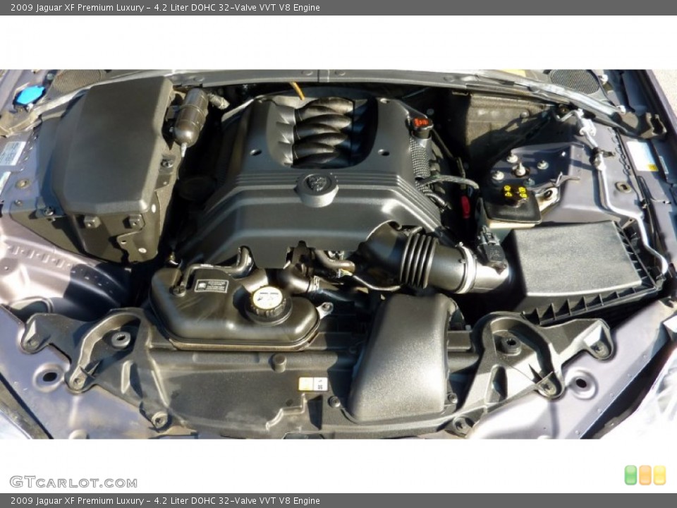 4.2 Liter DOHC 32-Valve VVT V8 Engine for the 2009 Jaguar XF #75634445