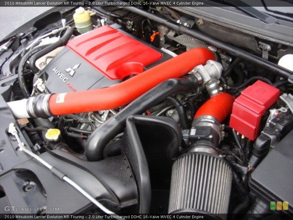 2.0 Liter Turbocharged DOHC 16-Valve MIVEC 4 Cylinder Engine for the 2010 Mitsubishi Lancer Evolution #75639222