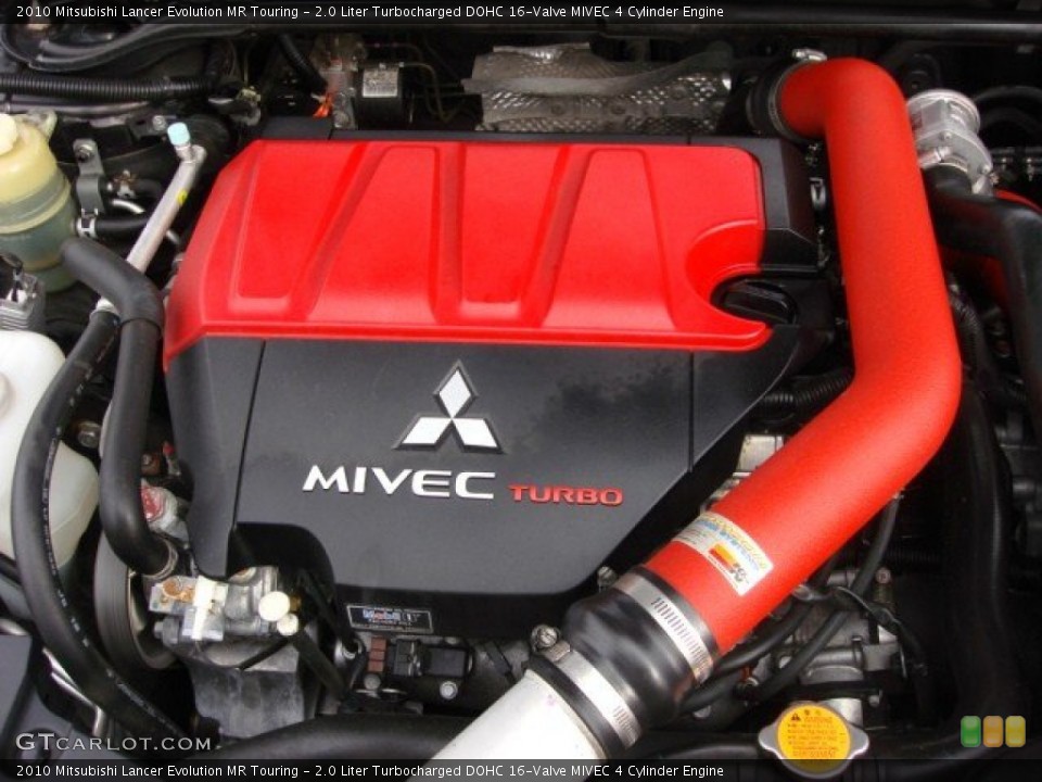 2.0 Liter Turbocharged DOHC 16-Valve MIVEC 4 Cylinder Engine for the 2010 Mitsubishi Lancer Evolution #75639252