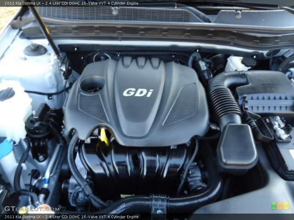 2.4 Liter GDi DOHC 16-Valve VVT 4 Cylinder Engine for the 2011 Kia Optima #75639687