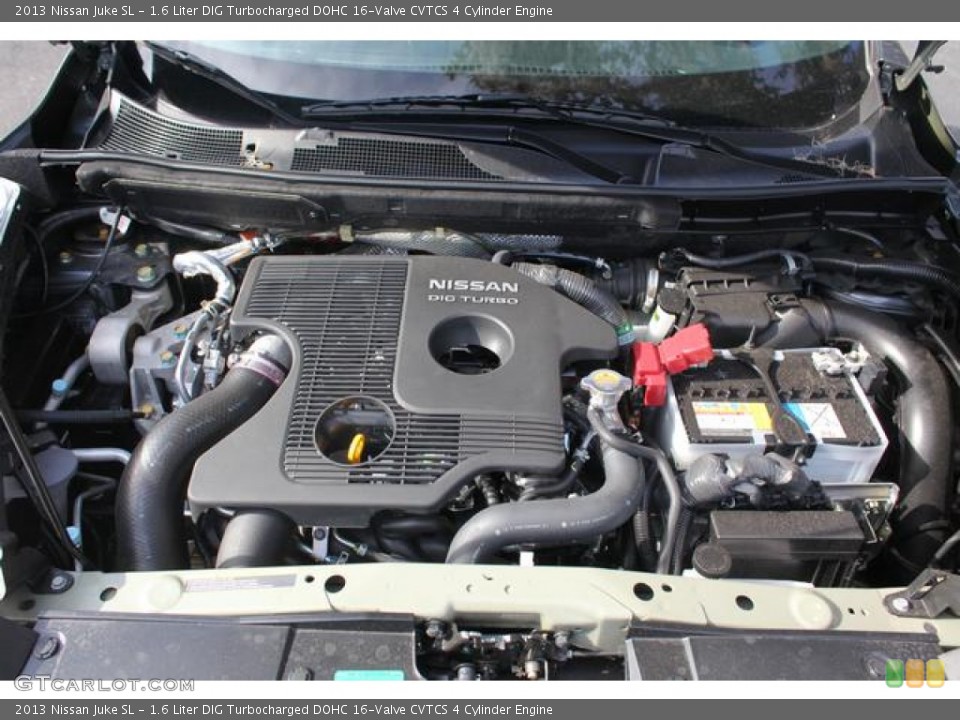 1.6 Liter DIG Turbocharged DOHC 16-Valve CVTCS 4 Cylinder Engine for the 2013 Nissan Juke #75641388