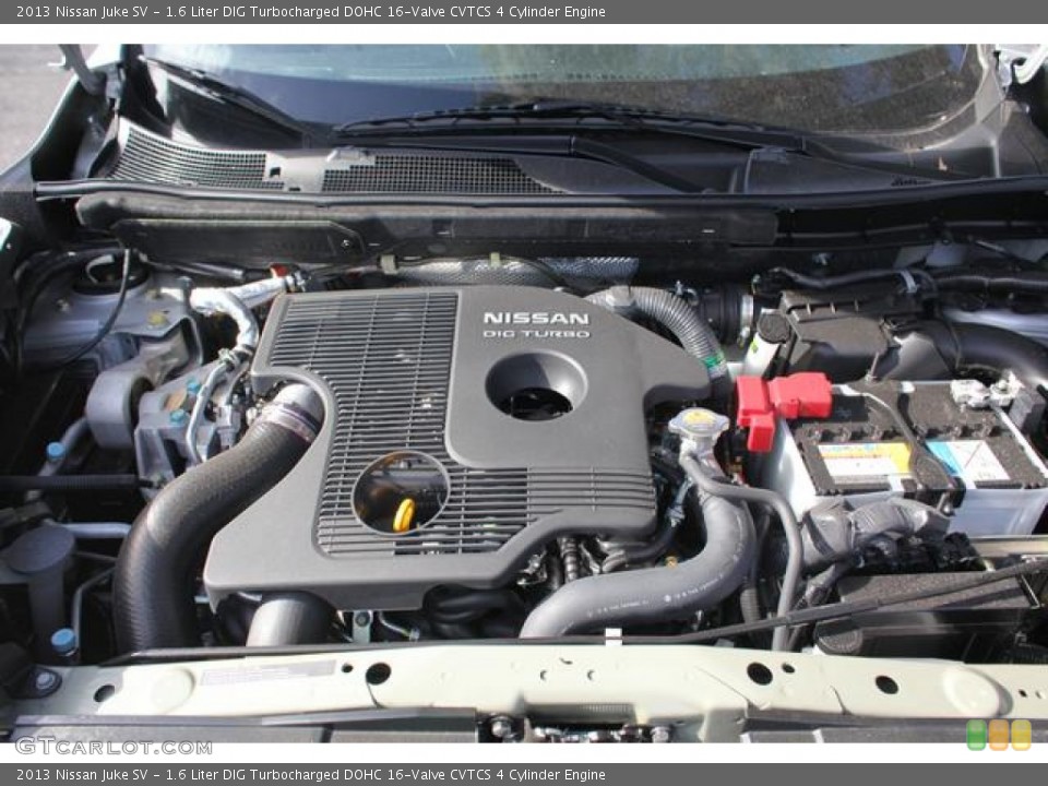1.6 Liter DIG Turbocharged DOHC 16-Valve CVTCS 4 Cylinder Engine for the 2013 Nissan Juke #75641784