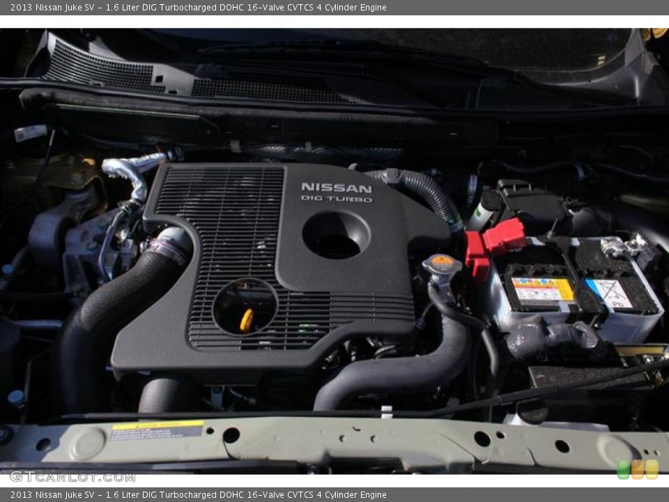 1.6 Liter DIG Turbocharged DOHC 16-Valve CVTCS 4 Cylinder Engine for the 2013 Nissan Juke #75642078