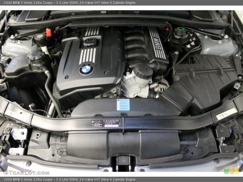 3.0 Liter DOHC 24-Valve VVT Inline 6 Cylinder Engine for the 2009 BMW 3 Series #75645378