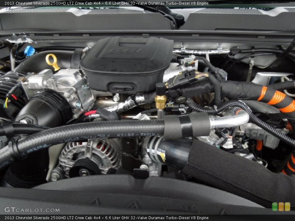 6.6 Liter OHV 32-Valve Duramax Turbo-Diesel V8 Engine for the 2013 Chevrolet Silverado 2500HD #75647162