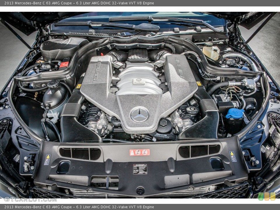 6.3 Liter AMG DOHC 32-Valve VVT V8 Engine for the 2013 Mercedes-Benz C #75658825