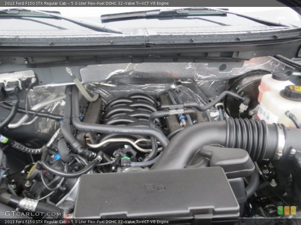 5.0 Liter Flex-Fuel DOHC 32-Valve Ti-VCT V8 Engine for the 2013 Ford F150 #75660336