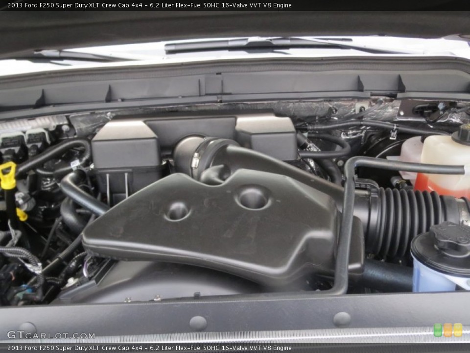 6.2 Liter Flex-Fuel SOHC 16-Valve VVT V8 Engine for the 2013 Ford F250 Super Duty #75661449