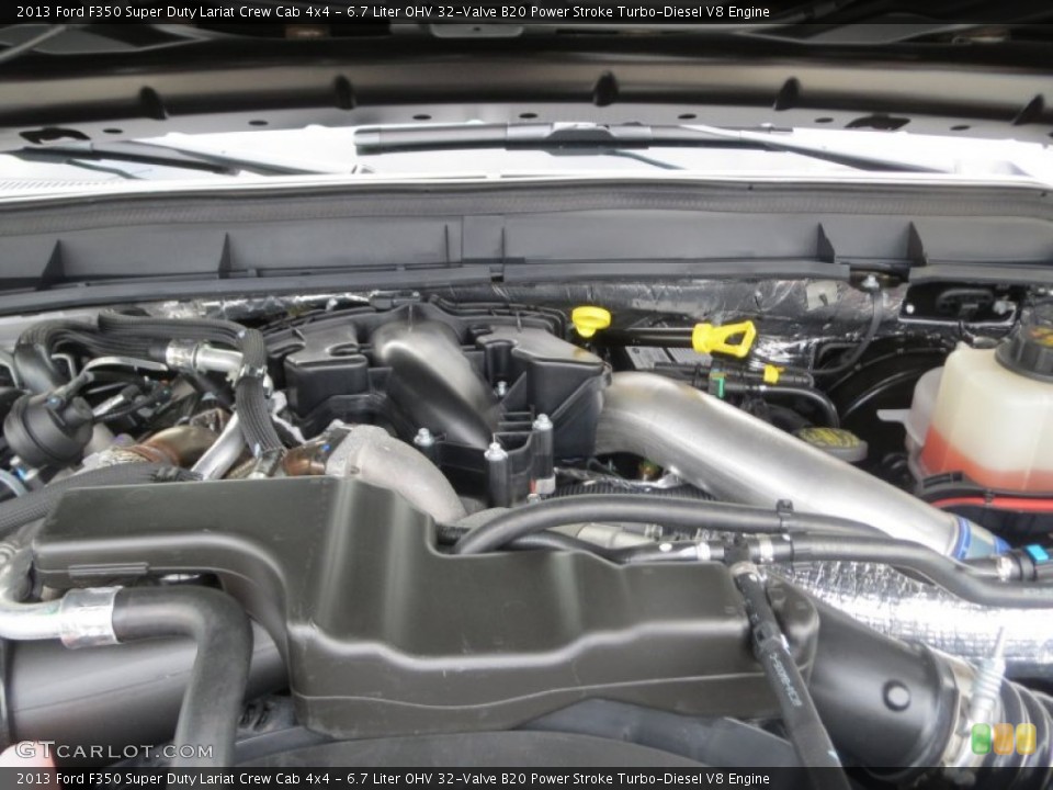 6.7 Liter OHV 32-Valve B20 Power Stroke Turbo-Diesel V8 Engine for the 2013 Ford F350 Super Duty #75662556
