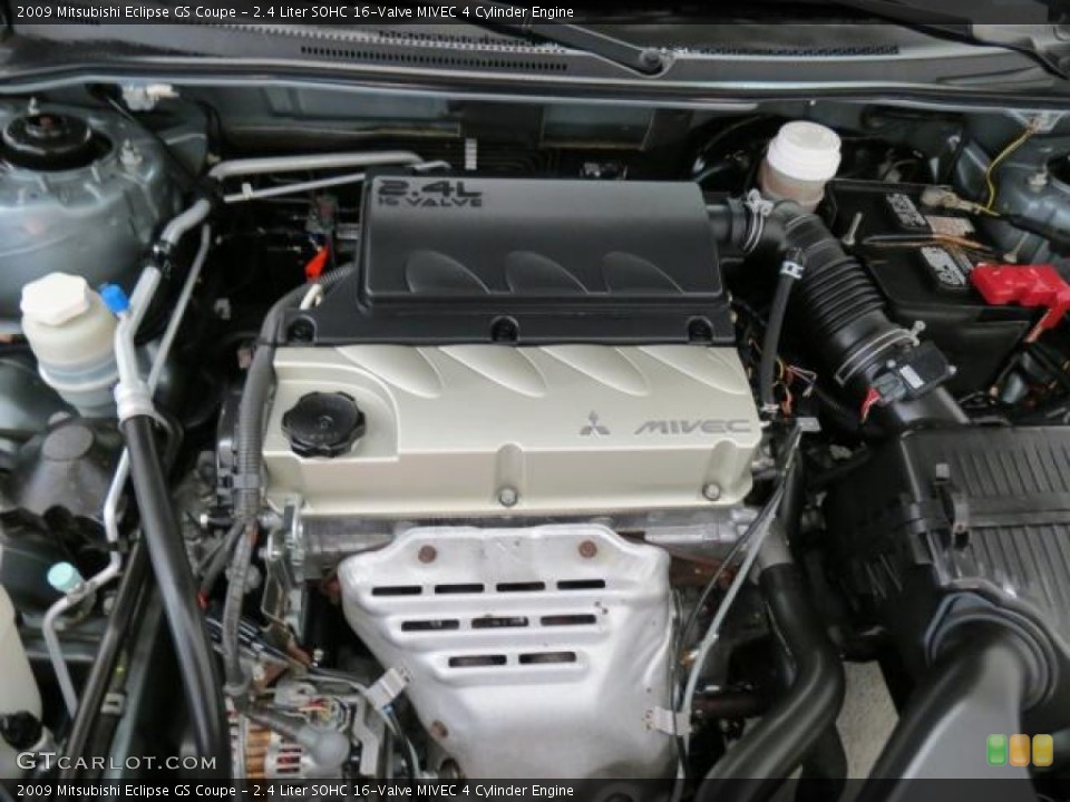 2.4 Liter SOHC 16-Valve MIVEC 4 Cylinder Engine for the 2009 Mitsubishi Eclipse #75667473