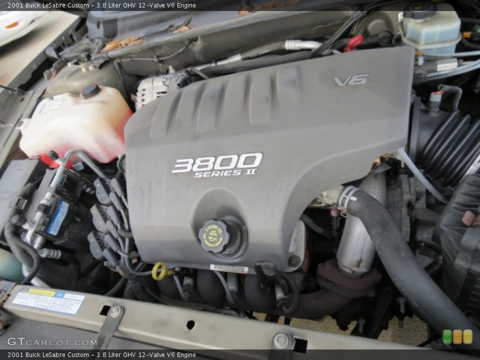 3.8 Liter OHV 12-Valve V6 Engine for the 2001 Buick LeSabre #75674997