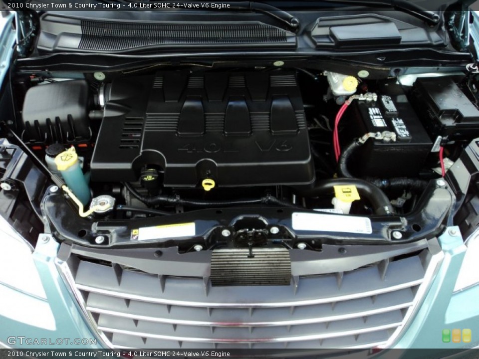 4.0 Liter SOHC 24-Valve V6 Engine for the 2010 Chrysler Town & Country #75678630