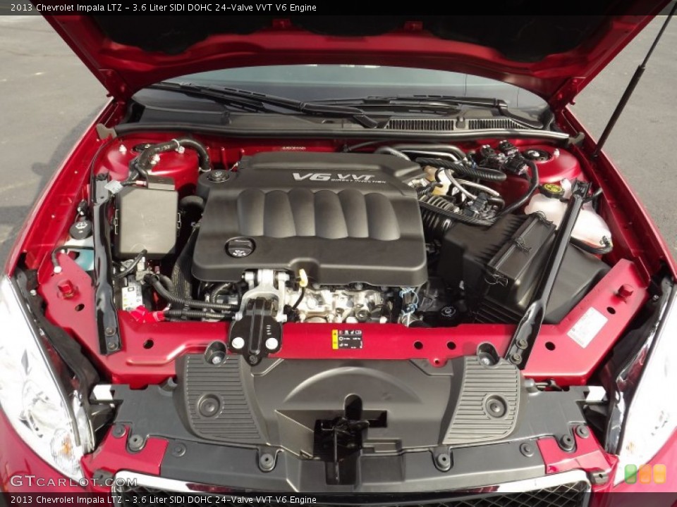 3.6 Liter SIDI DOHC 24-Valve VVT V6 Engine for the 2013 Chevrolet Impala #75687022