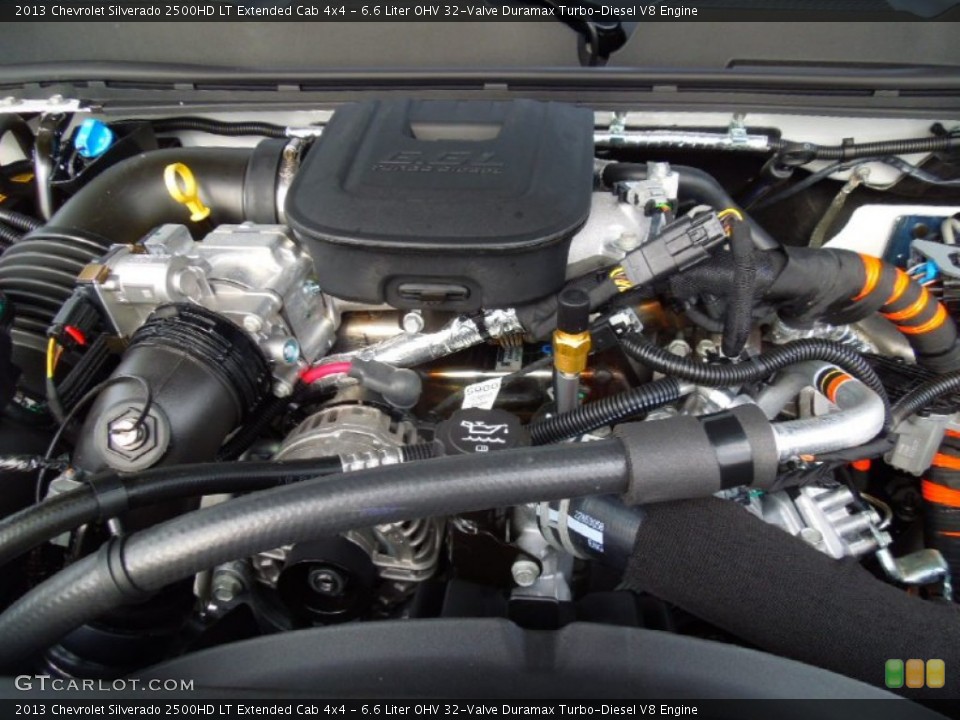 6.6 Liter OHV 32-Valve Duramax Turbo-Diesel V8 Engine for the 2013 Chevrolet Silverado 2500HD #75711564