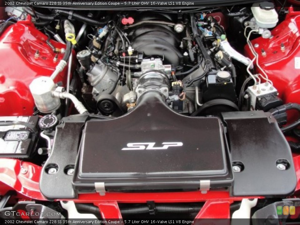 5.7 Liter OHV 16-Valve LS1 V8 Engine for the 2002 Chevrolet Camaro #75712053
