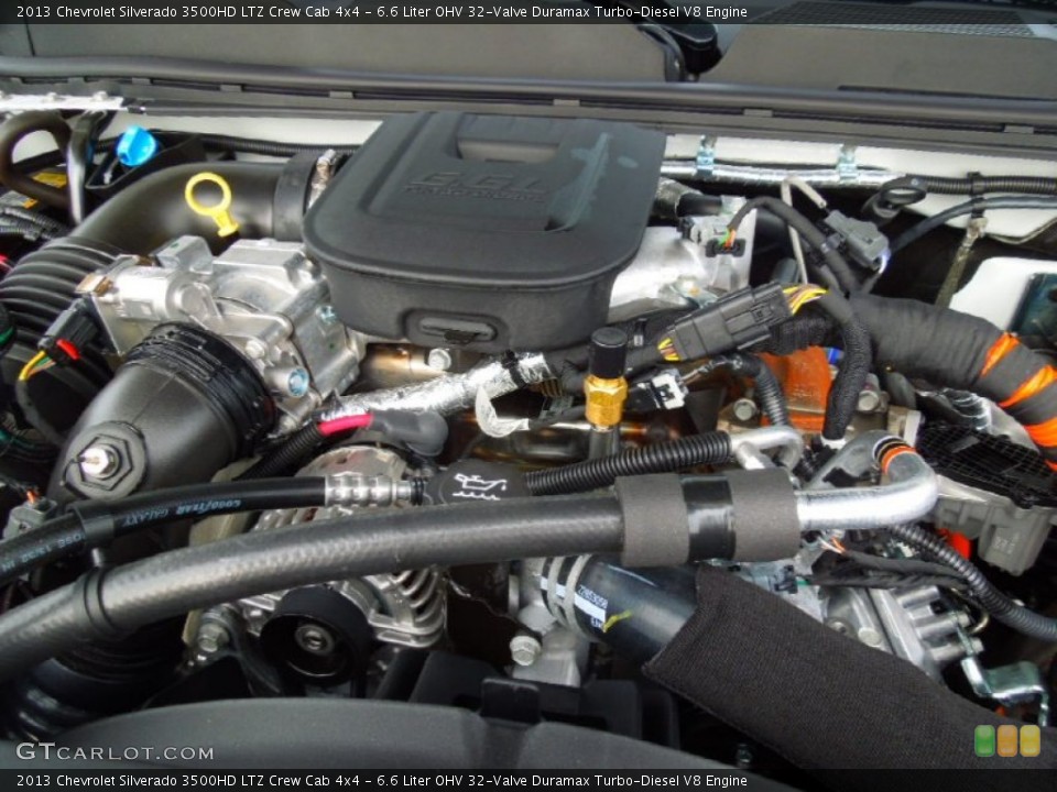 6.6 Liter OHV 32-Valve Duramax Turbo-Diesel V8 Engine for the 2013 Chevrolet Silverado 3500HD #75712374