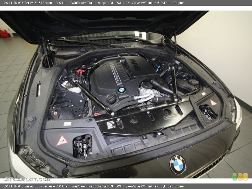 3.0 Liter TwinPower Turbocharged DFI DOHC 24-Valve VVT Inline 6 Cylinder Engine for the 2011 BMW 5 Series #75723517