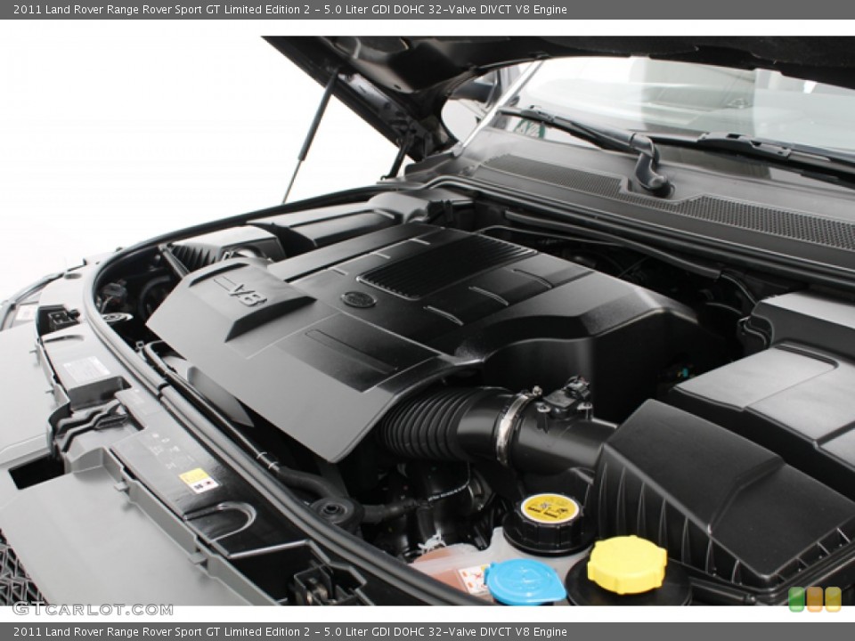 5.0 Liter GDI DOHC 32-Valve DIVCT V8 Engine for the 2011 Land Rover Range Rover Sport #75729788
