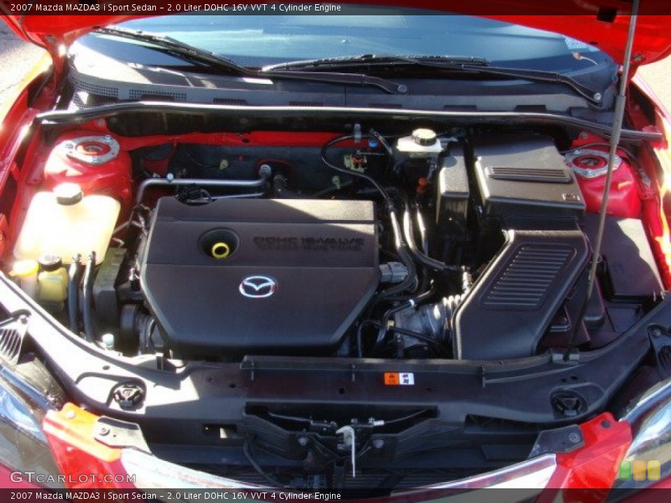 2.0 Liter DOHC 16V VVT 4 Cylinder Engine for the 2007 Mazda MAZDA3 #75739229