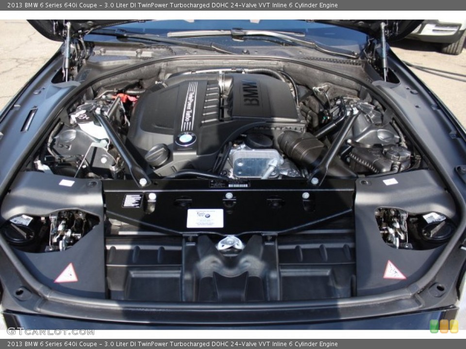 3.0 Liter DI TwinPower Turbocharged DOHC 24-Valve VVT Inline 6 Cylinder Engine for the 2013 BMW 6 Series #75744757