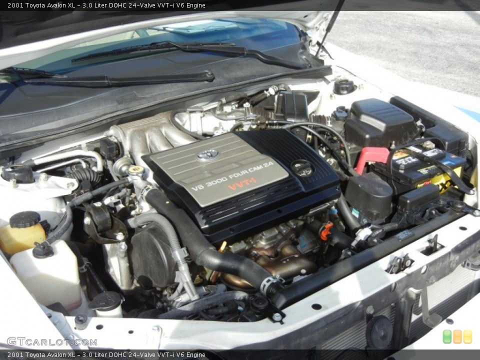 3.0 Liter DOHC 24-Valve VVT-i V6 Engine for the 2001 Toyota Avalon #75749370
