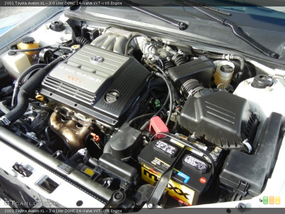 3.0 Liter DOHC 24-Valve VVT-i V6 Engine for the 2001 Toyota Avalon #75749393
