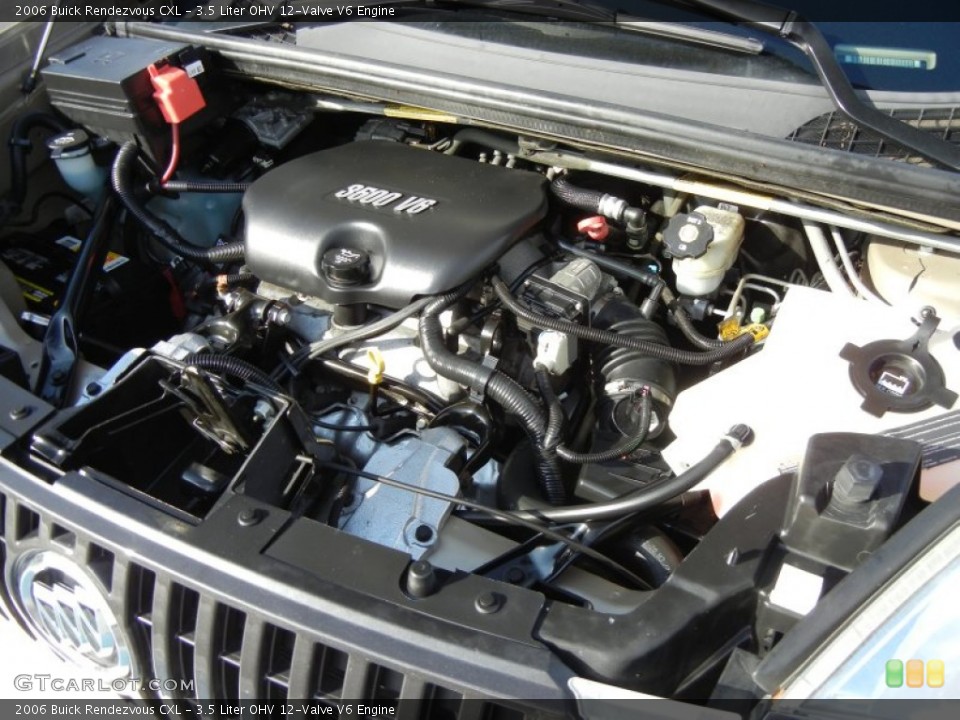 3.5 Liter OHV 12-Valve V6 Engine for the 2006 Buick Rendezvous #75750542