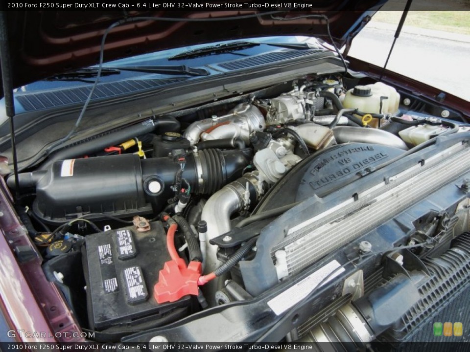 6.4 Liter OHV 32-Valve Power Stroke Turbo-Diesel V8 Engine for the 2010 Ford F250 Super Duty #75751085