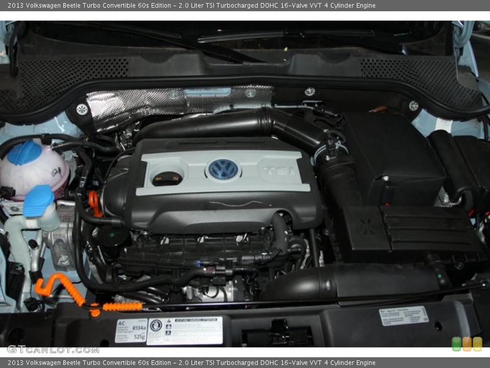 2.0 Liter TSI Turbocharged DOHC 16-Valve VVT 4 Cylinder Engine for the 2013 Volkswagen Beetle #75751871