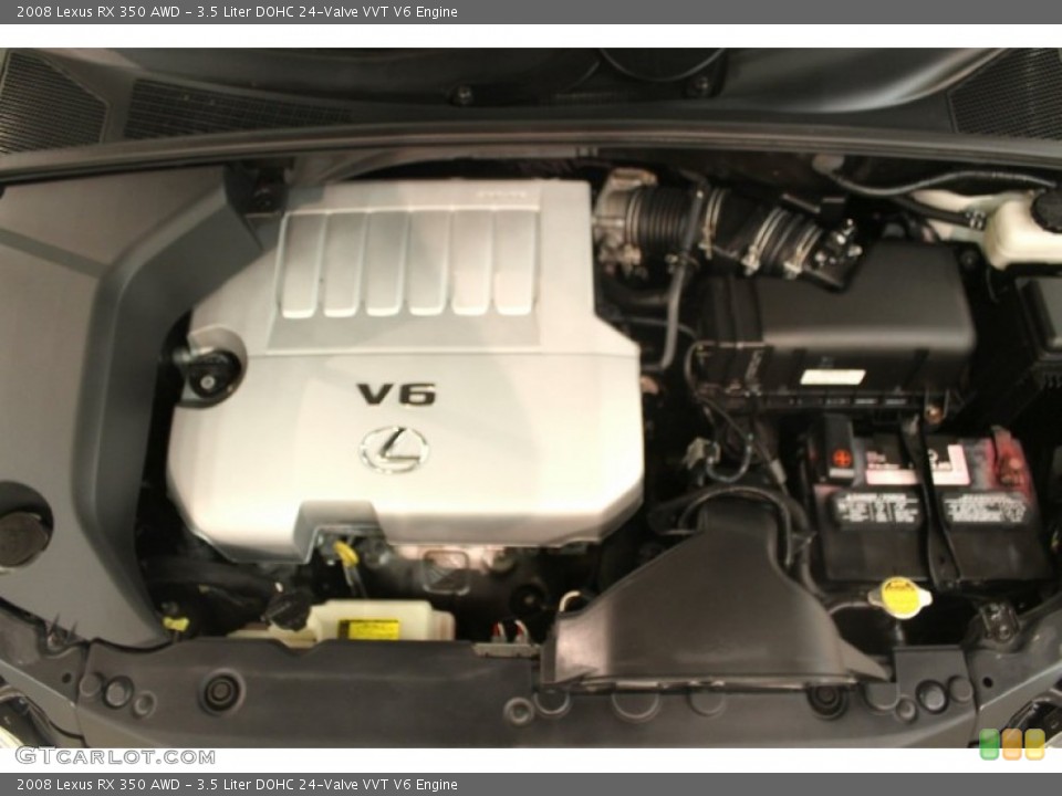 3.5 Liter DOHC 24-Valve VVT V6 Engine for the 2008 Lexus RX #75752954