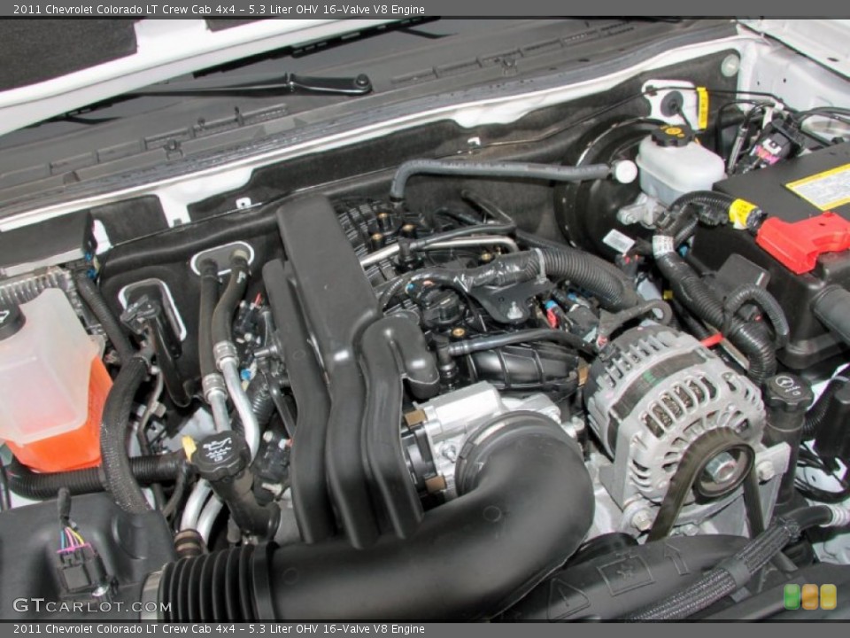 5.3 Liter OHV 16-Valve V8 Engine for the 2011 Chevrolet Colorado #75759761