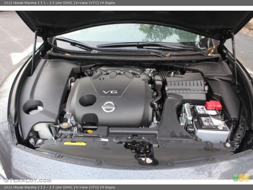 3.5 Liter DOHC 24-Valve CVTCS V6 2013 Nissan Maxima Engine