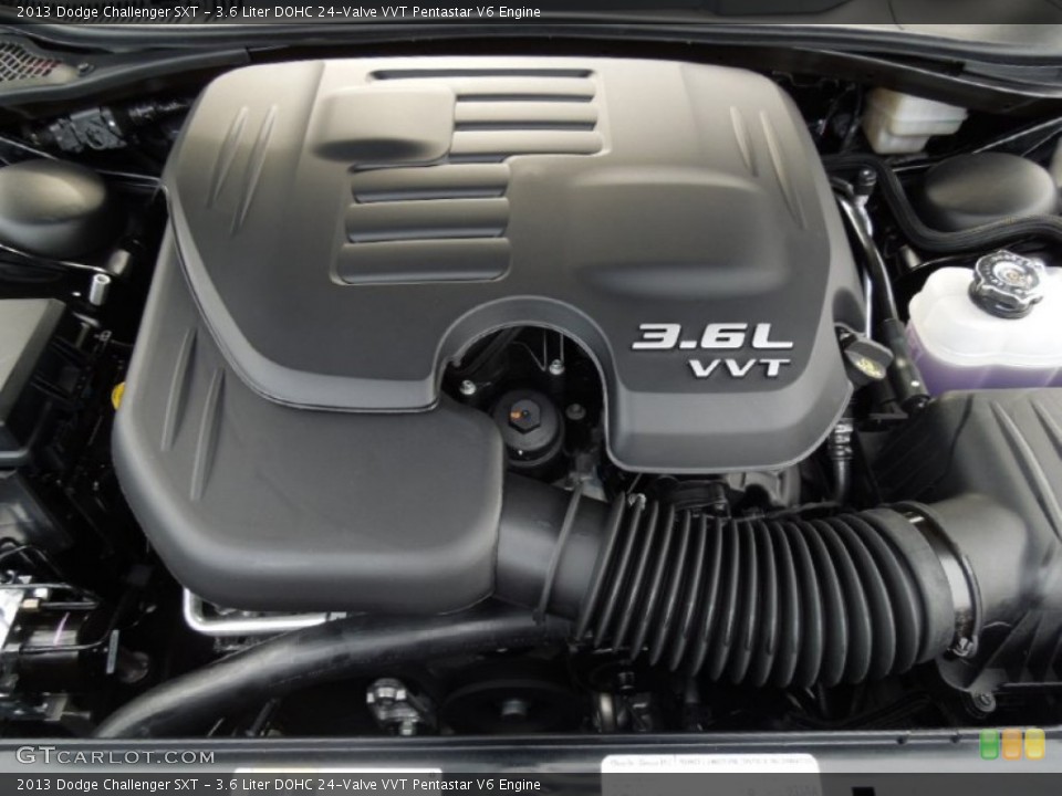 3.6 Liter DOHC 24-Valve VVT Pentastar V6 Engine for the 2013 Dodge Challenger #75762767