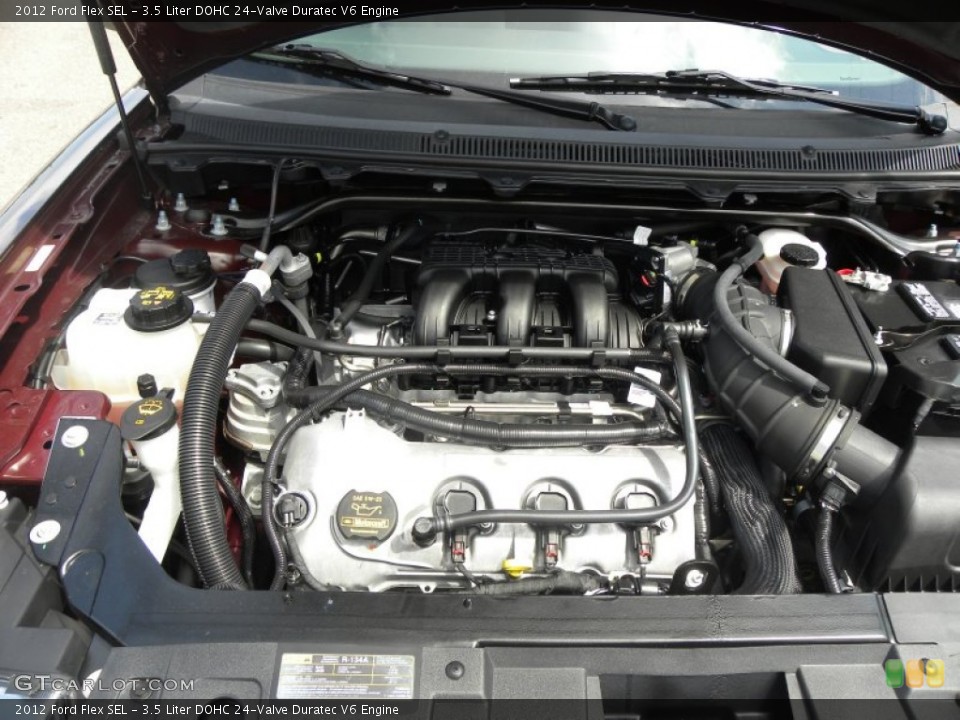 3.5 Liter DOHC 24-Valve Duratec V6 Engine for the 2012 Ford Flex #75764222