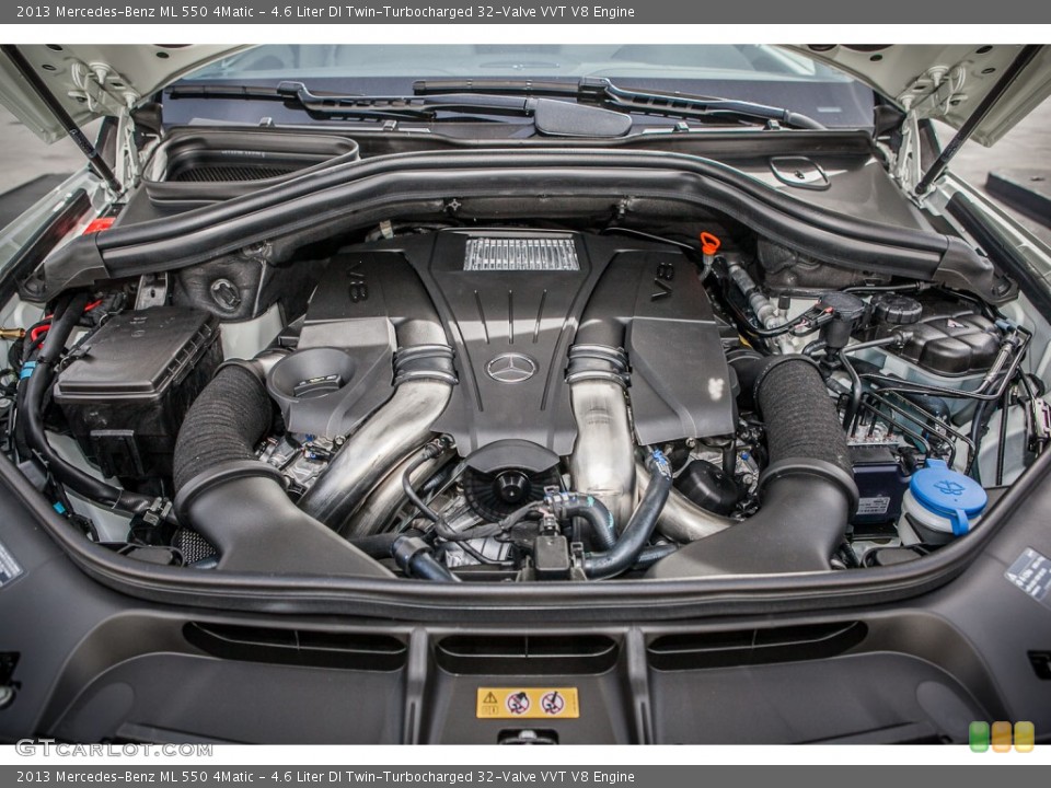 4.6 Liter DI Twin-Turbocharged 32-Valve VVT V8 Engine for the 2013 Mercedes-Benz ML #75766367