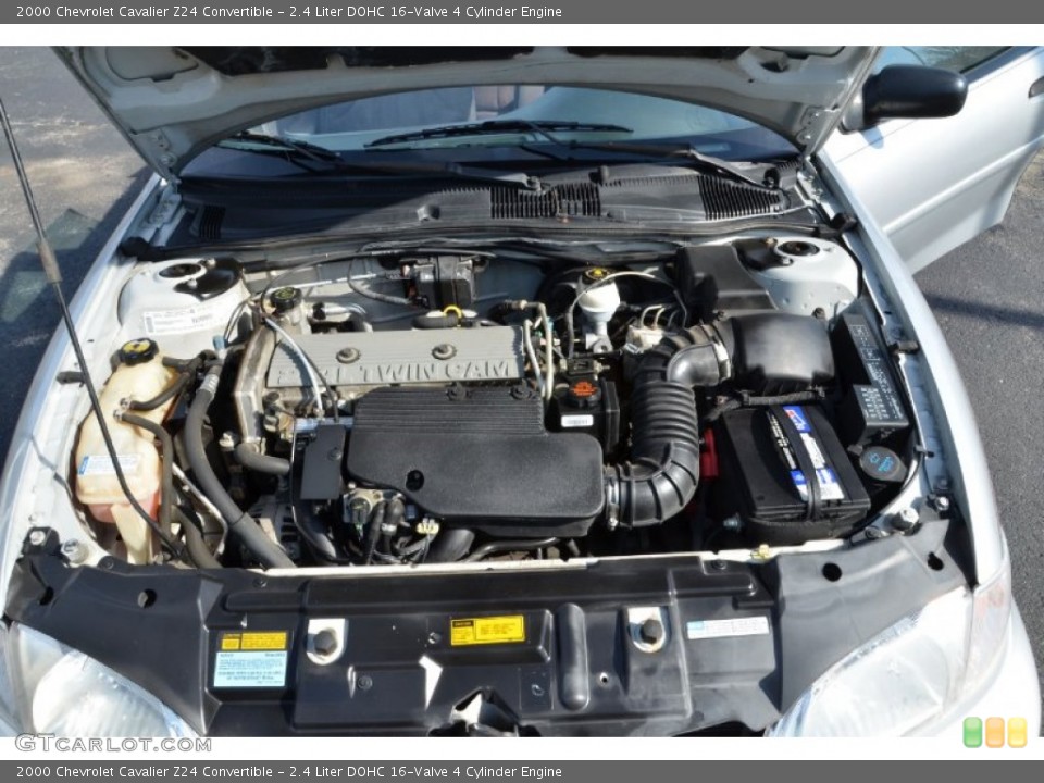 2.4 Liter DOHC 16-Valve 4 Cylinder 2000 Chevrolet Cavalier Engine