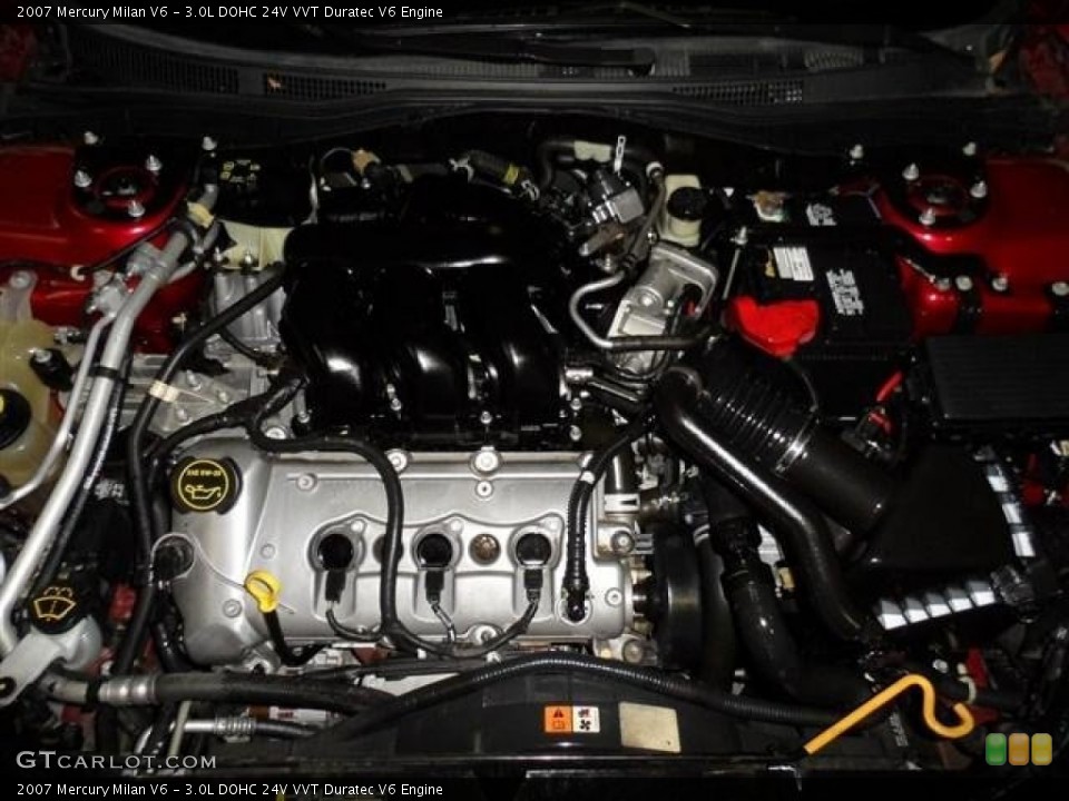 3.0L DOHC 24V VVT Duratec V6 Engine for the 2007 Mercury Milan #75772114