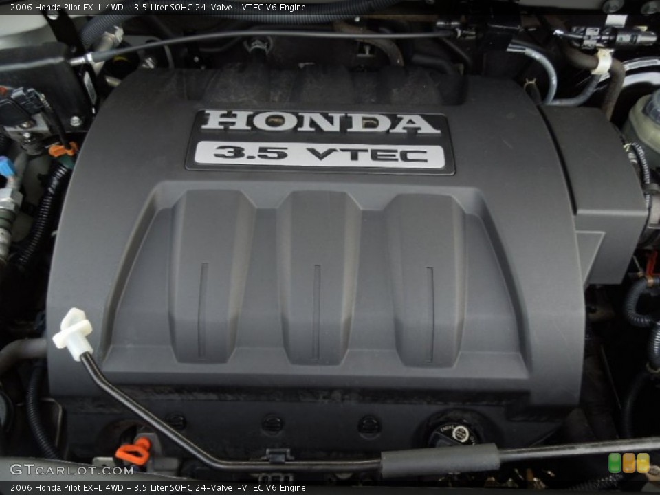 3.5 Liter SOHC 24-Valve i-VTEC V6 Engine for the 2006 Honda Pilot #75776366