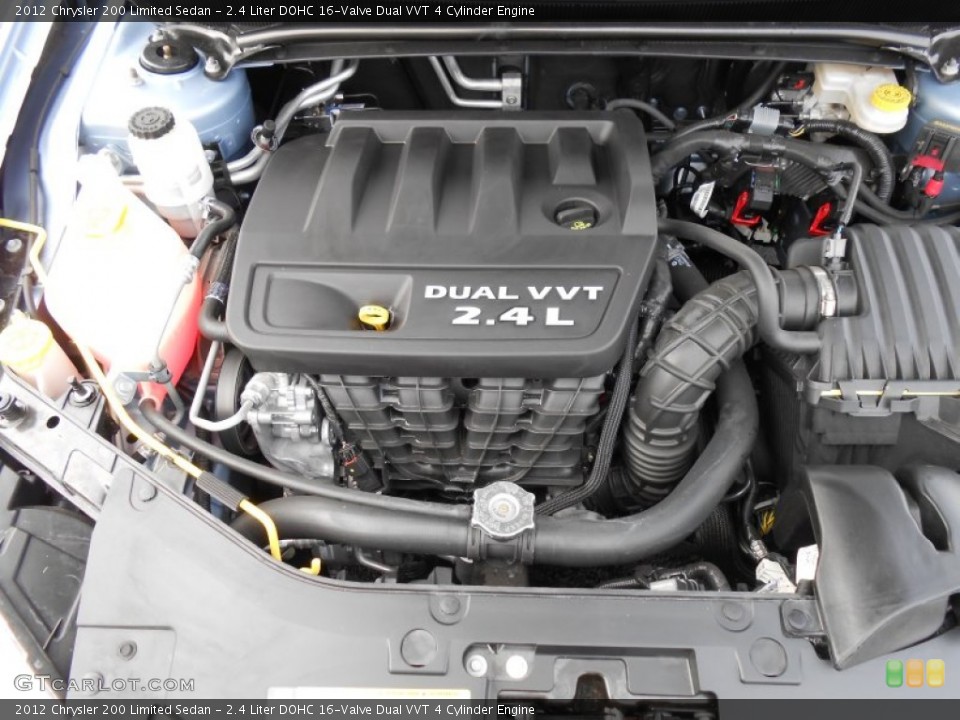 2.4 Liter DOHC 16-Valve Dual VVT 4 Cylinder Engine for the 2012 Chrysler 200 #75790555