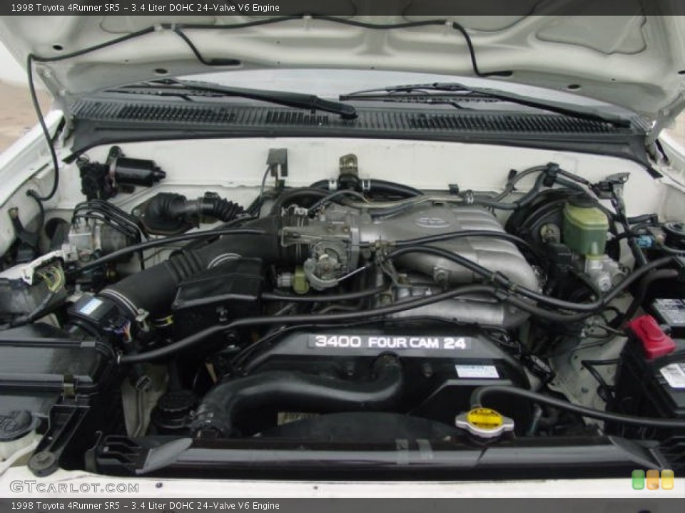 3.4 Liter DOHC 24-Valve V6 Engine for the 1998 Toyota 4Runner #75799531