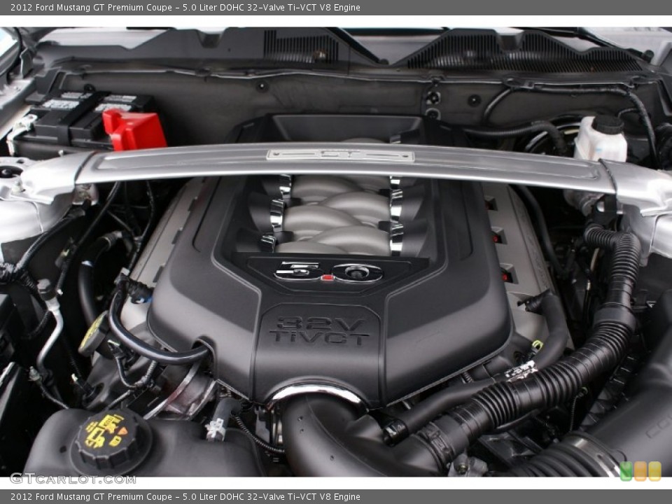 5.0 Liter DOHC 32-Valve Ti-VCT V8 Engine for the 2012 Ford Mustang #75800857