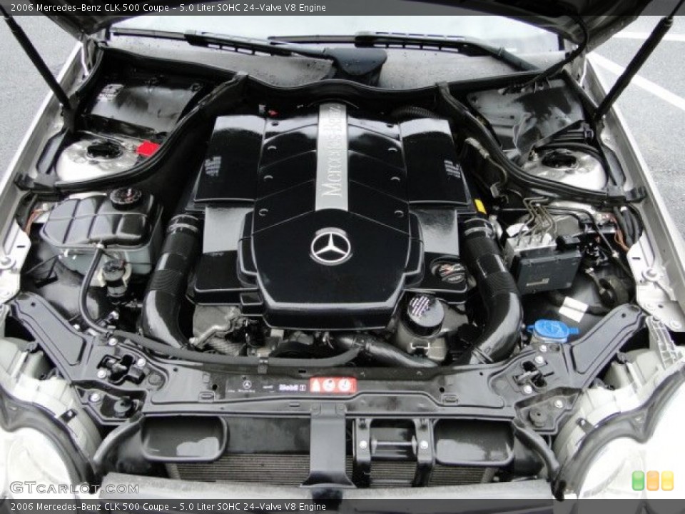 5.0 Liter SOHC 24-Valve V8 Engine for the 2006 Mercedes-Benz CLK #75808669