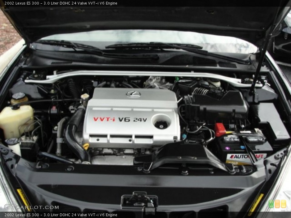 3.0 Liter DOHC 24 Valve VVT-i V6 Engine for the 2002 Lexus ES #75809017