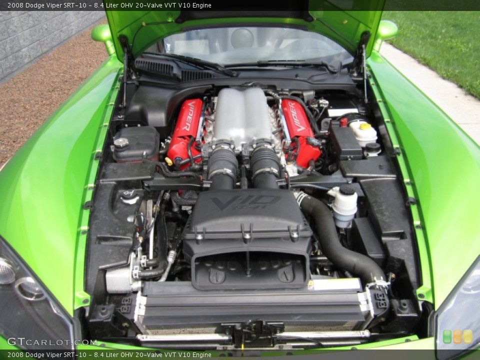 8.4 Liter OHV 20-Valve VVT V10 Engine for the 2008 Dodge Viper #75818326