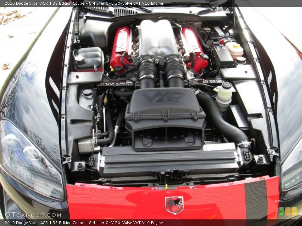 8.4 Liter OHV 20-Valve VVT V10 Engine for the 2010 Dodge Viper #75820786